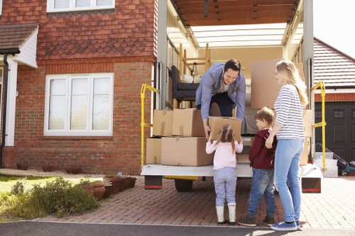 Careful packing supplies for removals in Shadwell