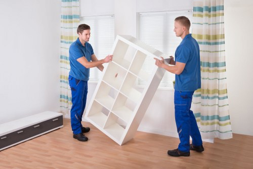 Secure storage area supporting home renovation needs