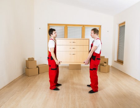 Home renovation items stored safely in a Shadwell short-term storage unit